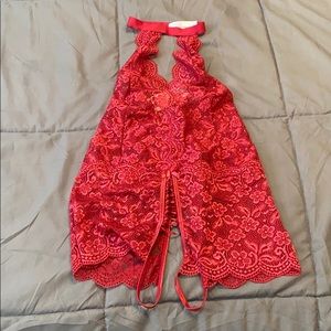 Red Merlot Lacey lingerie